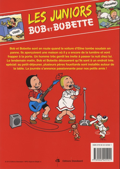 Verso de l'album Bob et Bobette (Les Juniors) Tome 6 Le secret de Saint Nicolas