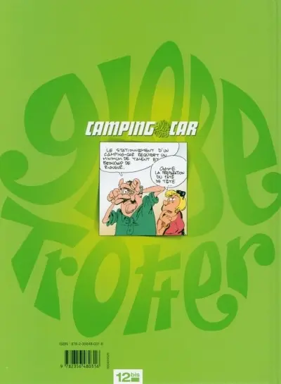 Verso de l'album Camping Globe Trotter Car / Camping Car Tome 1
