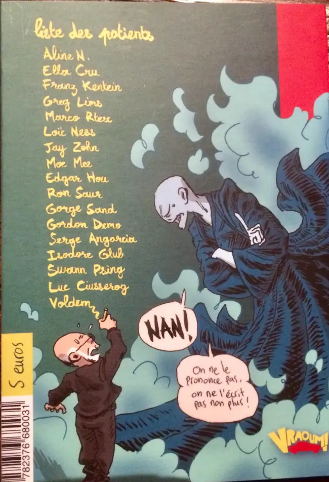 Verso de l'album Psychanalyse du... Tome 13 Psychanalyse du bad guy
