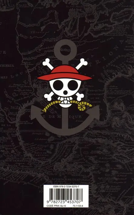 Verso de l'album One Piece Tome 33 Davy Back Fight