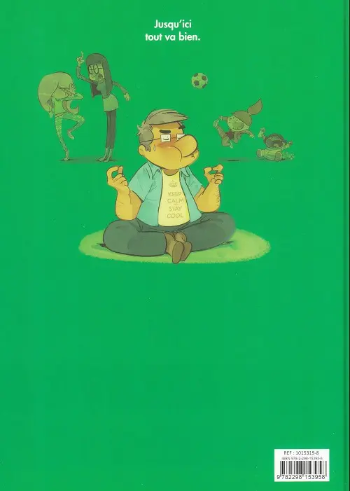 Verso de l'album Dad Tome 3 Les nerfs à vif