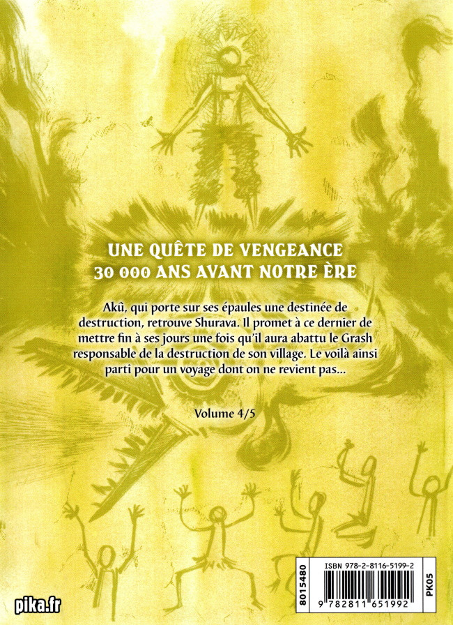 Verso de l'album Akû - le Chasseur Maudit 4