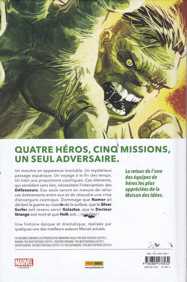 Verso de l'album Defenders : La Meilleure Défense La Meilleure Défense