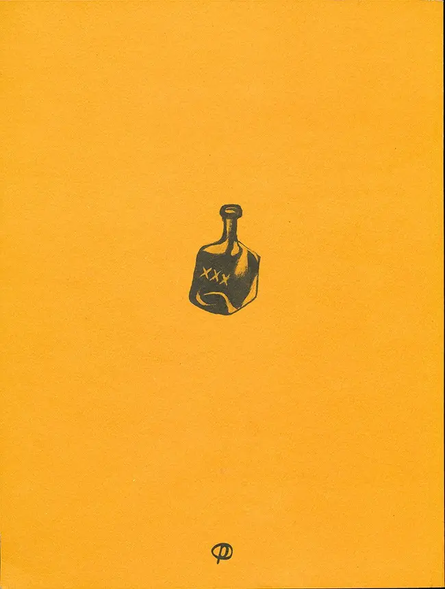 Verso de l'album La Chasse-Galerie