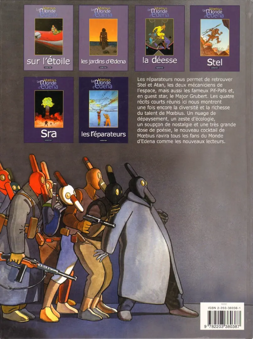 Verso de l'album Le Monde d'Edena Tome 6 Les réparateurs