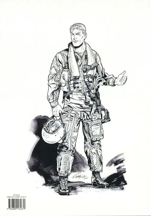 Verso de l'album Buck Danny Tome 54 La nuit du spectre