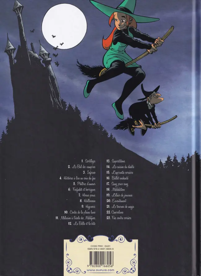 Verso de l'album Mélusine Tome 17 Sang pour sang