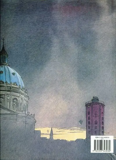 Verso de l'album Les Cités obscures Tome 4 La route d'Armilia