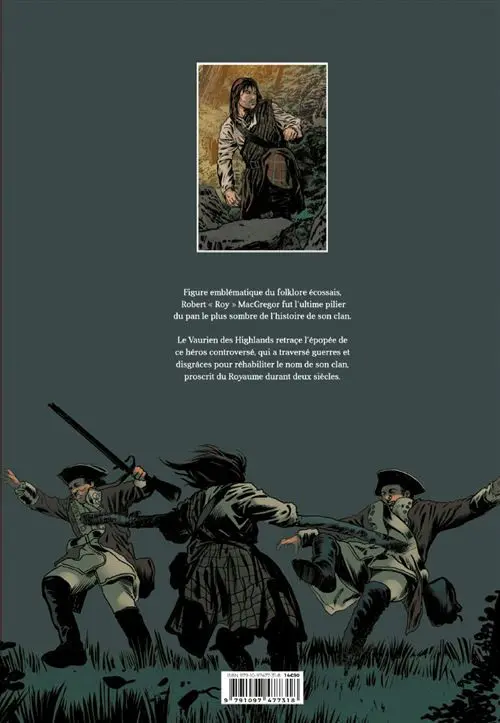 Verso de l'album Rob Roy Le Vaurien des Highlands