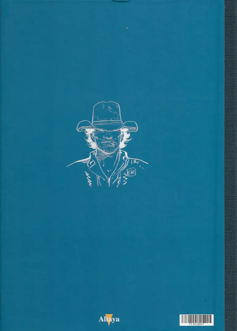 Verso de l'album Blueberry Édition collector Tome 49 1276 âmes