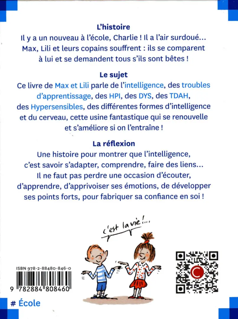Verso de l'album Ainsi va la vie Tome 133 Max et Lili se semandent s'ils sont intelligents