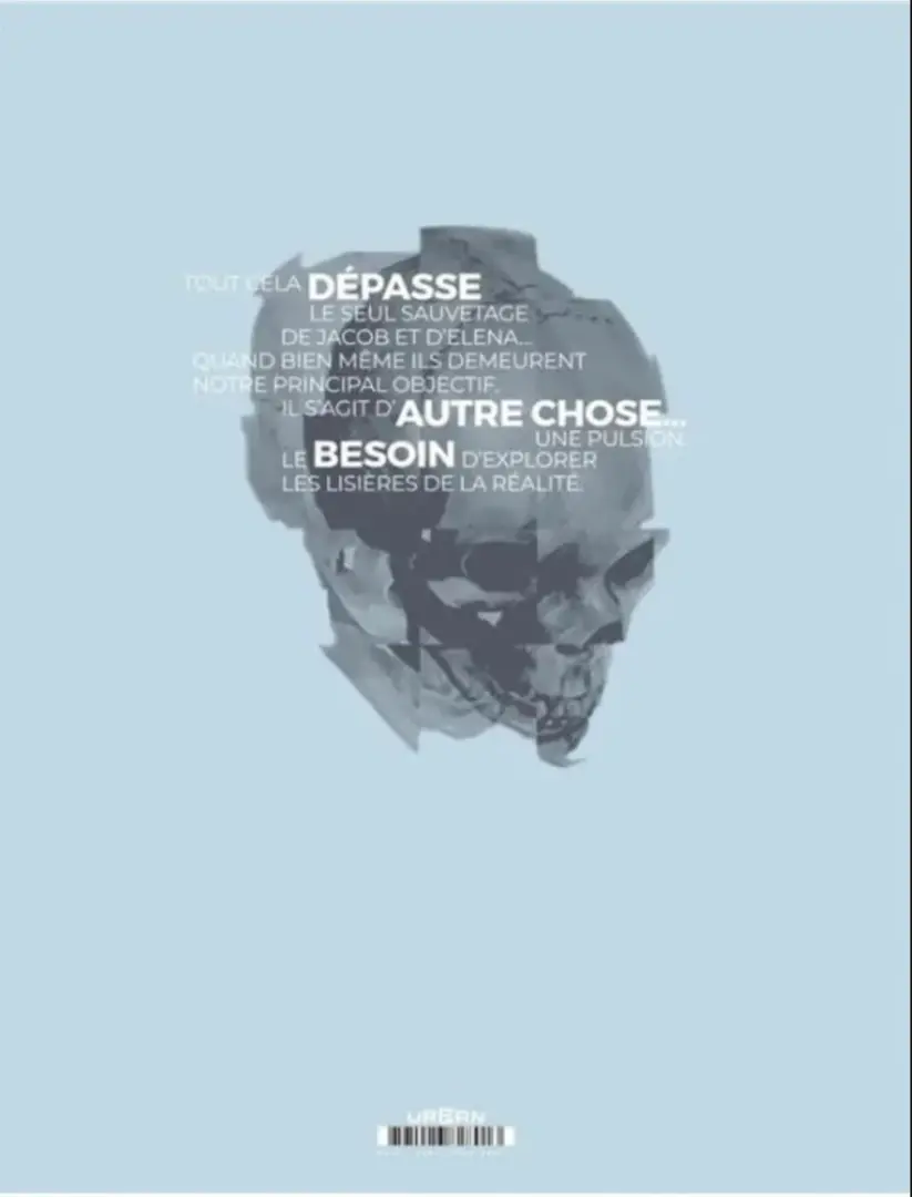 Verso de l'album Horizons obliques