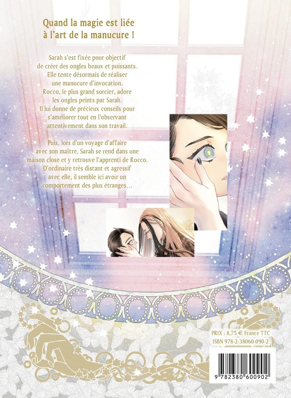 Verso de l'album Magic nail Art 2