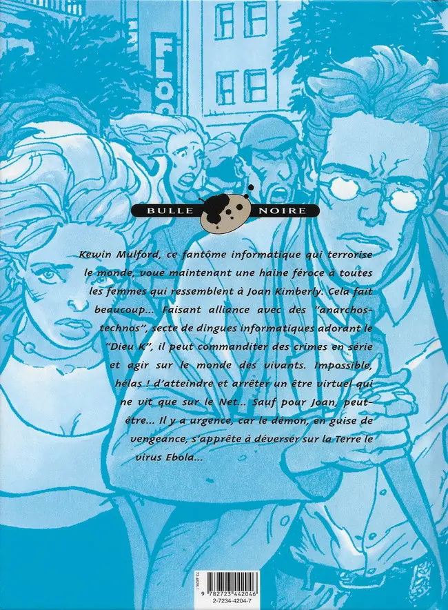 Verso de l'album Le Cybertueur Tome 5 La Secte