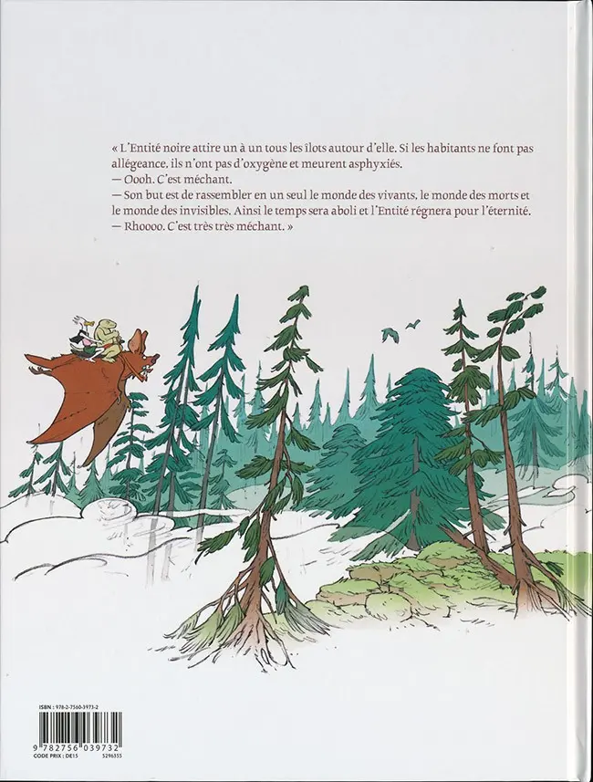 Verso de l'album Donjon Crépuscule Tome 11 La fin du Donjon