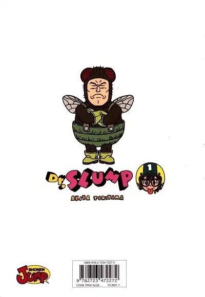 Verso de l'album Dr Slump Ultimate Edition Tome 1