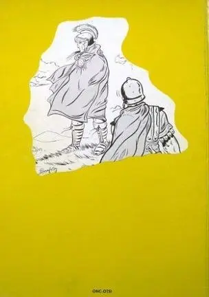 Verso de l'album Le Fantôme des arènes