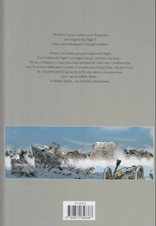 Verso de l'album La Gloire des Aigles Tome 1 Sauve-la-vie