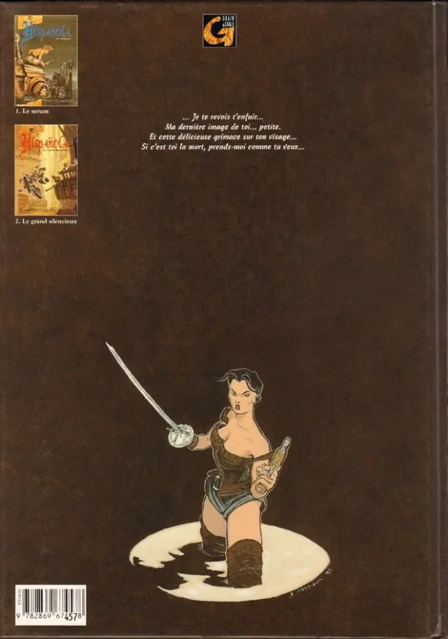 Verso de l'album Hispañola Tome 2 Le grand silencieux