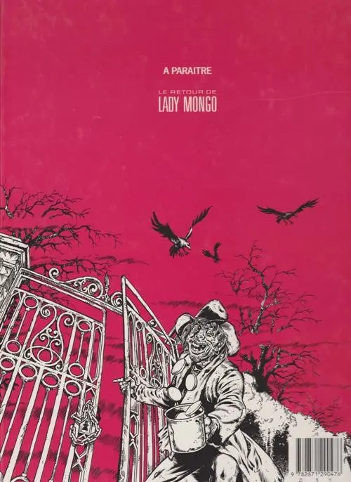 Verso de l'album Les Jardins de la peur Tome 1 Le caveau Hardwood