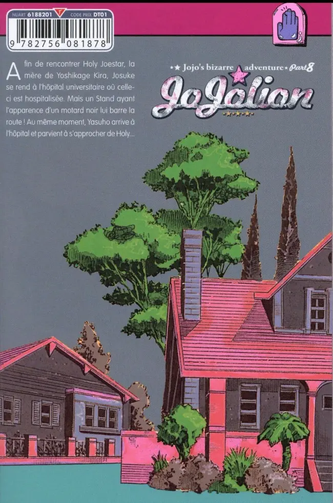 Verso de l'album Jojo's Bizarre Adventure - Jojolion Volume 4