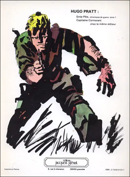 Verso de l'album Junglemen