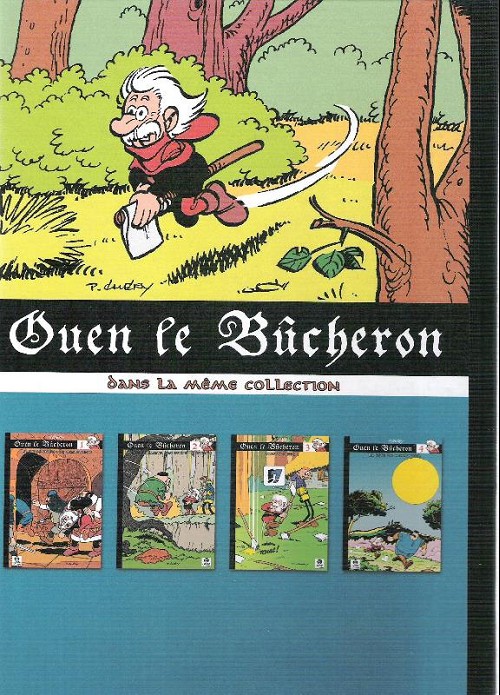 Verso de l'album Ouen le bûcheron Tome 4 La bête du crocknikel