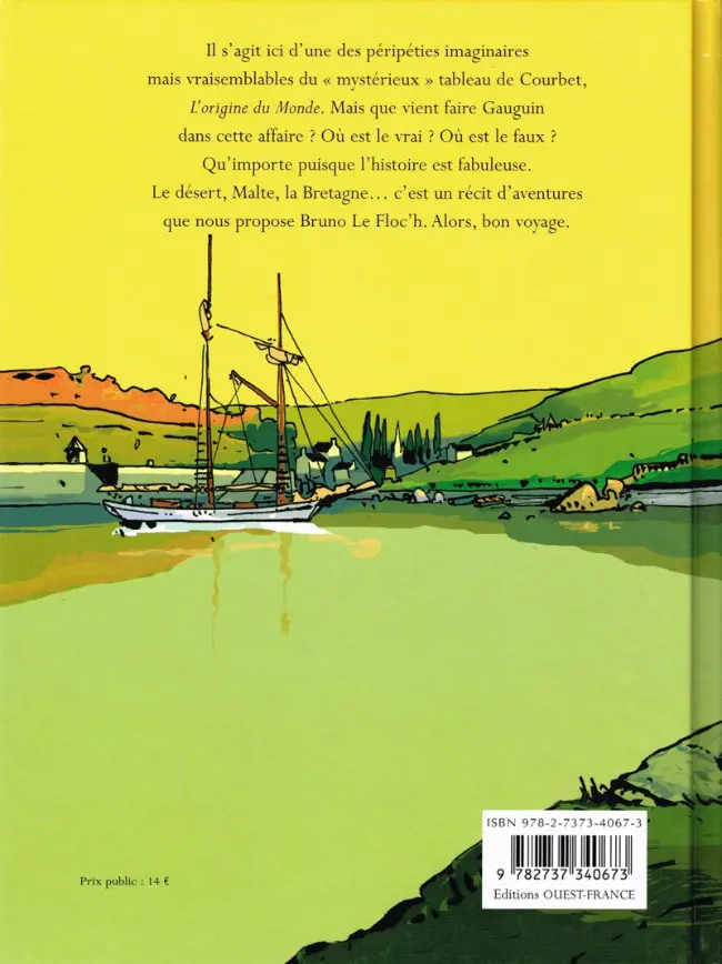 Verso de l'album Paysage au chien rouge