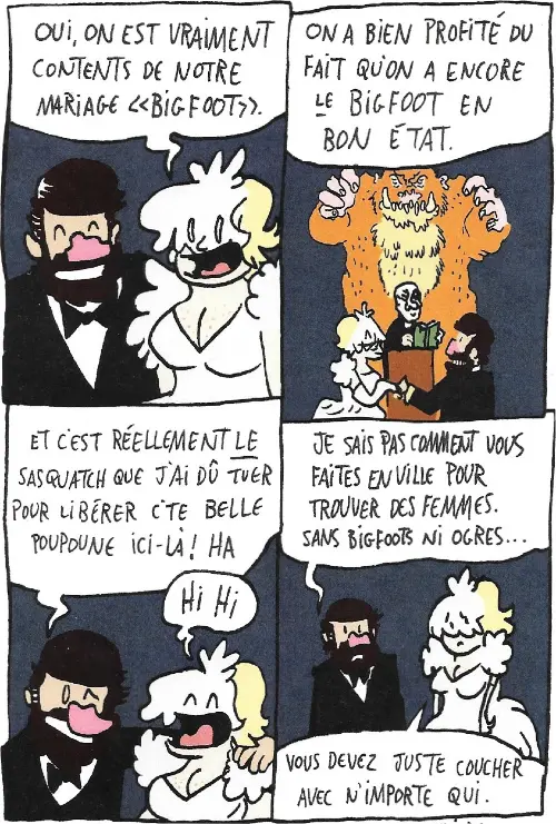 Verso de l'album Le Premier