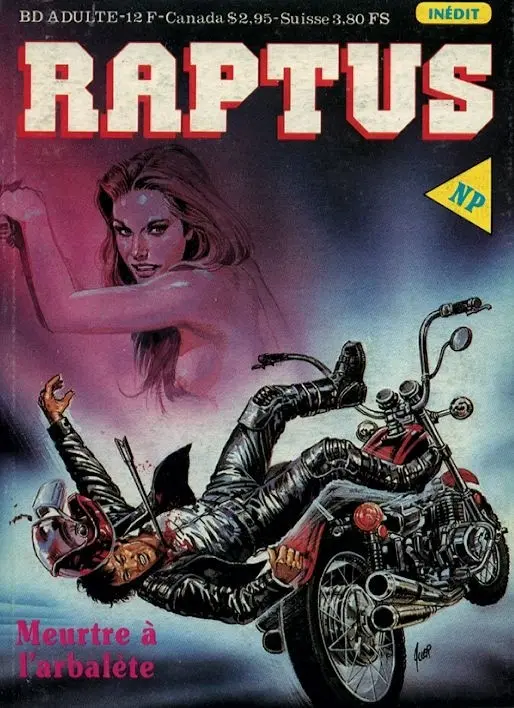Couverture de l'album Raptus Tome 8 Meurtre à l'arbalète
