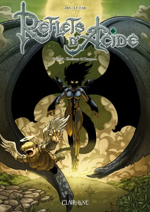 Couverture de l'album Reflets d'Acide Tome 4 Horizons & Dragon...