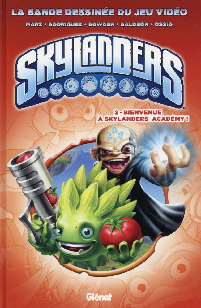 Couverture de l'album Skylanders Tome 2 Bienvenue à Skylanders Academy !