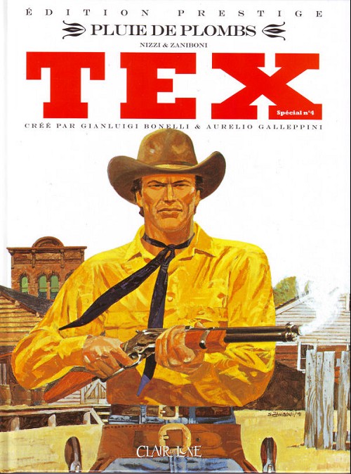 Couverture de l'album Tex (Spécial) Tome 4 Pluie de plomb