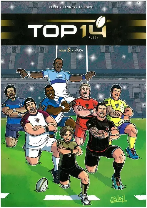 Couverture de l'album Top 14 Tome 3 Haka