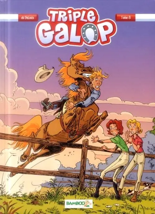 Couverture de l'album Triple galop Tome 8