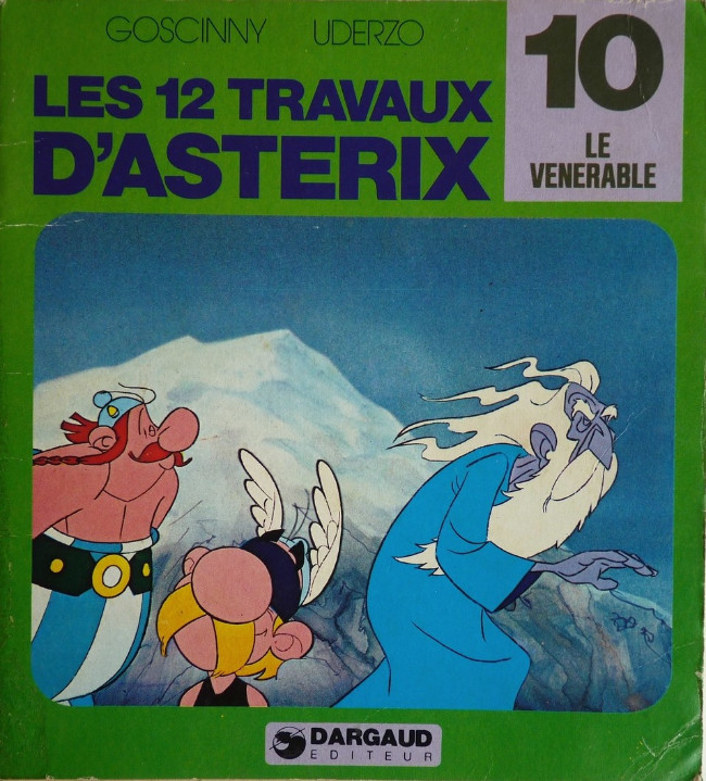 Couverture de l'album Les 12 travaux d'Astérix Tome 10 Le vénérable