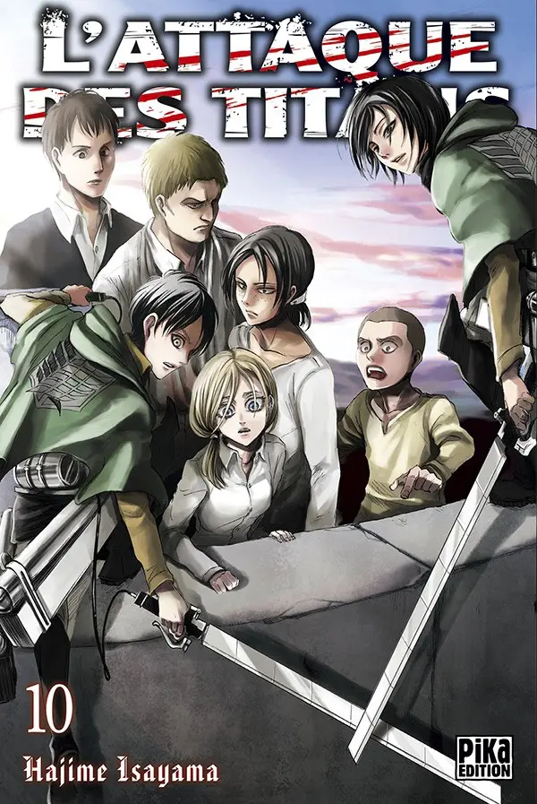Couverture de l'album L'Attaque des Titans 10