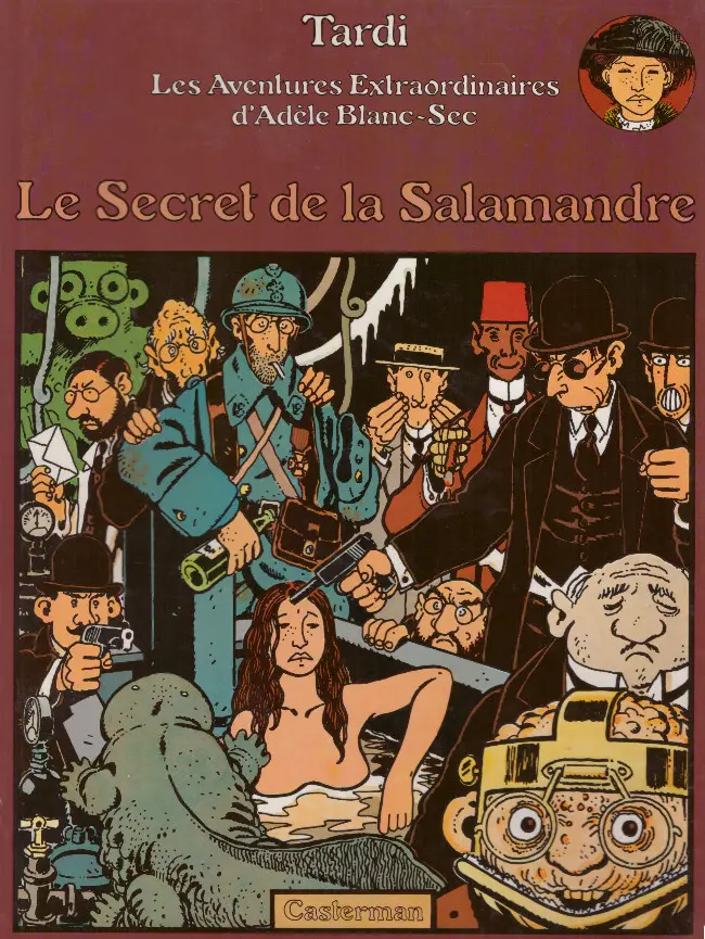 Couverture de l'album Les Aventures Extraordinaires d'Adèle Blanc-Sec Tome 5 Le Secret de la Salamandre
