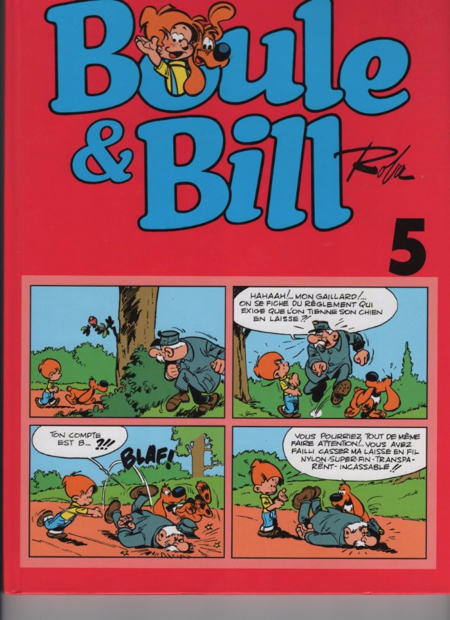 Couverture de l'album Boule et Bill Tome 5 Boule & Bill
