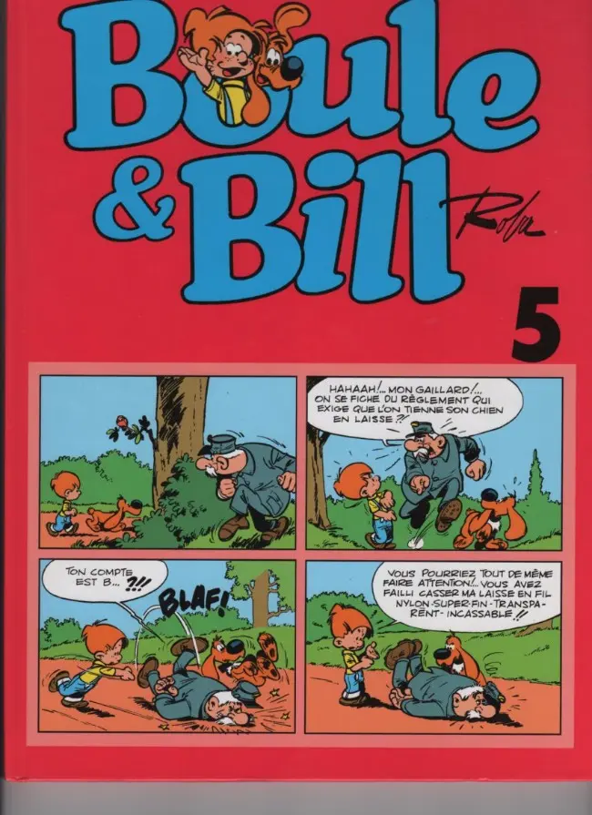 Couverture de l'album Boule & Bill Tome 5 Boule & Bill