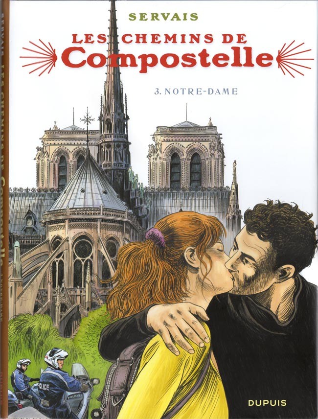 Couverture de l'album Les Chemins de Compostelle Tome 3 Notre dame