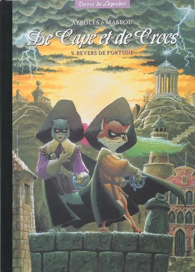 Couverture de l'album De Cape et de Crocs Tome 9 Revers de fortune