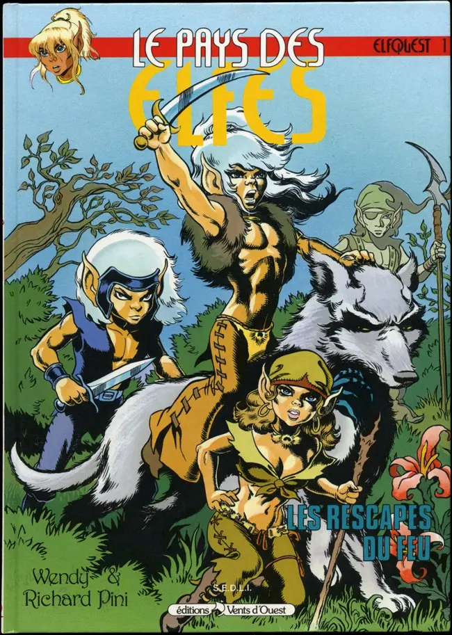 Couverture de l'album ElfQuest - La Fantastique quête des elfes Tome 1 Les rescapés du feu