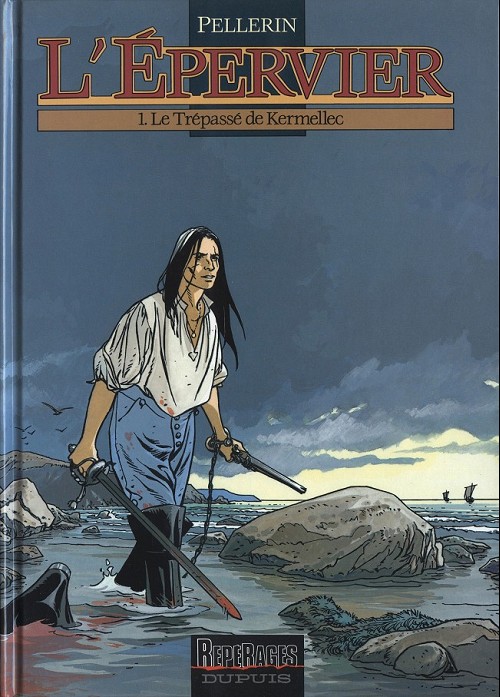 Couverture de l'album L'Épervier Tome 1 Le Trépassé de Kermellec