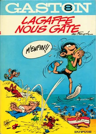 Couverture de l'album Gaston Tome 8 Lagaffe nous gâte