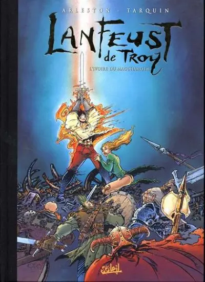 Couverture de l'album Lanfeust de Troy Tome 1 L'ivoire du Magohamoth
