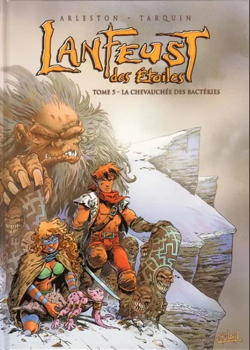 Couverture de l'album Lanfeust des Étoiles Tome 5 La chevauchée des bactéries