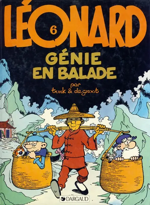Couverture de l'album Léonard Tome 6 Génie en balade
