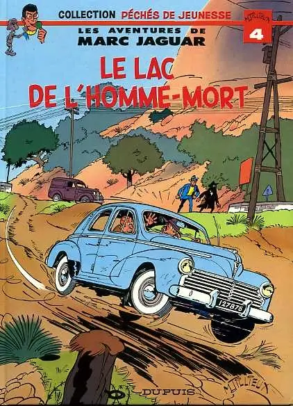 Couverture de l'album Marc Jaguar Tome 1 Le lac de l'homme-mort