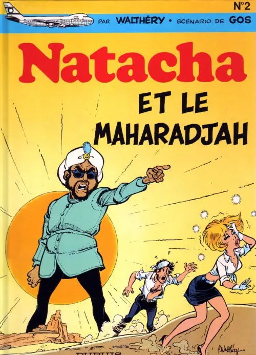 Couverture de l'album Natacha Tome 2 Natacha et le Maharadjah